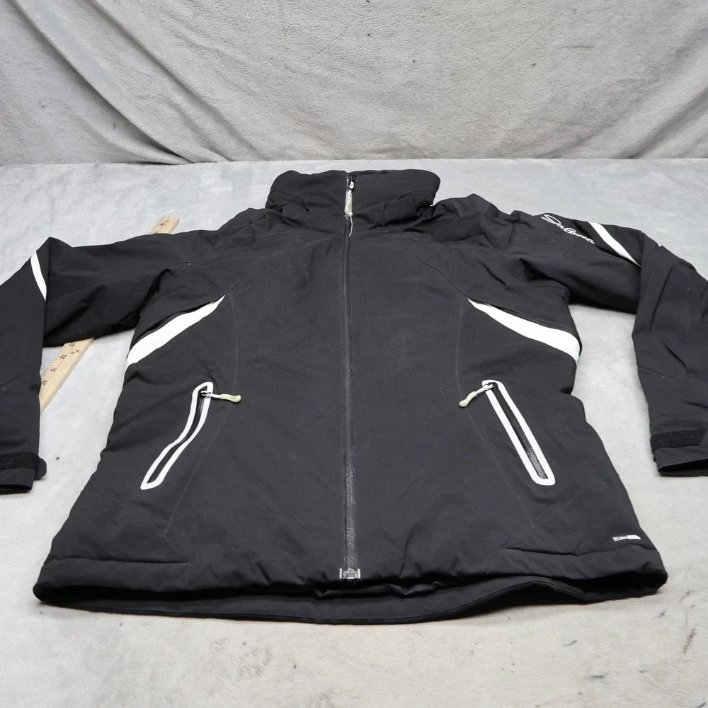 Salomon Jacket Youth XL Black ClimaPro Technical Waterproof Ski Snow Insulated